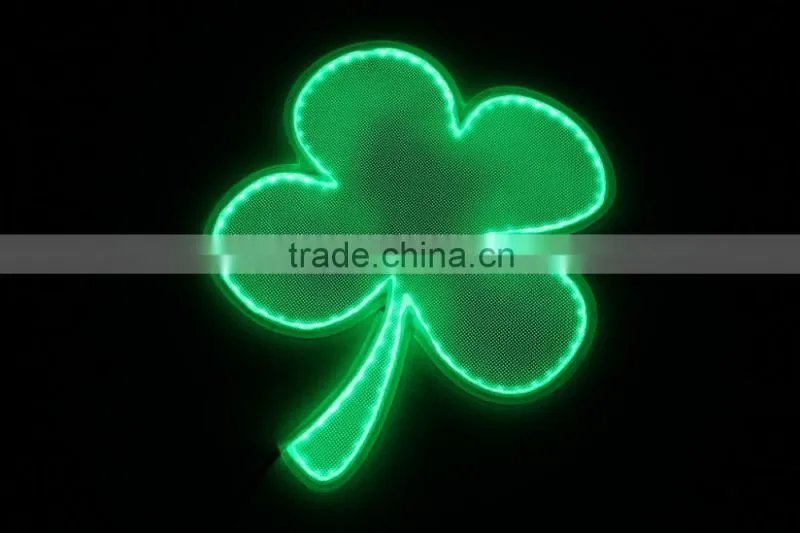 Promotional green color high brightness lgp display led panel