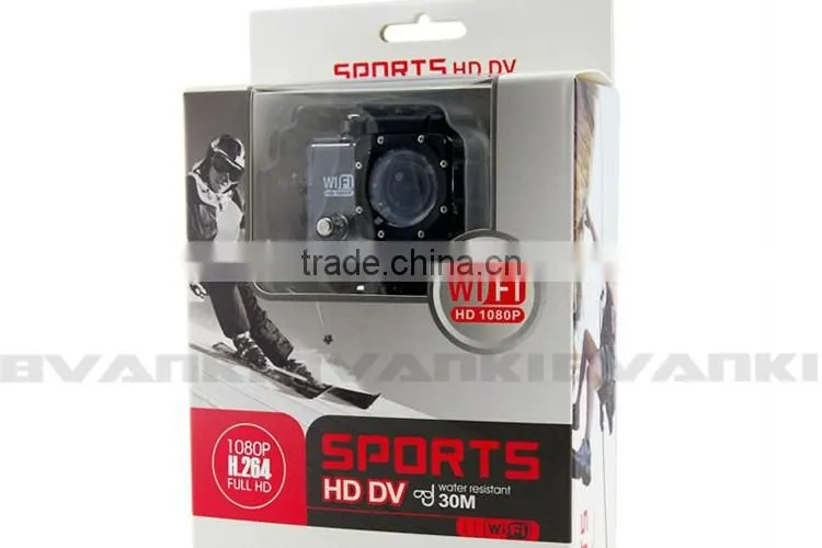 2016 best selling products 2.0'' Inch Full HD 1080P Waterproof Sport Camera SJ6000 WIFI HD Mini Sport DV 1080p Manual