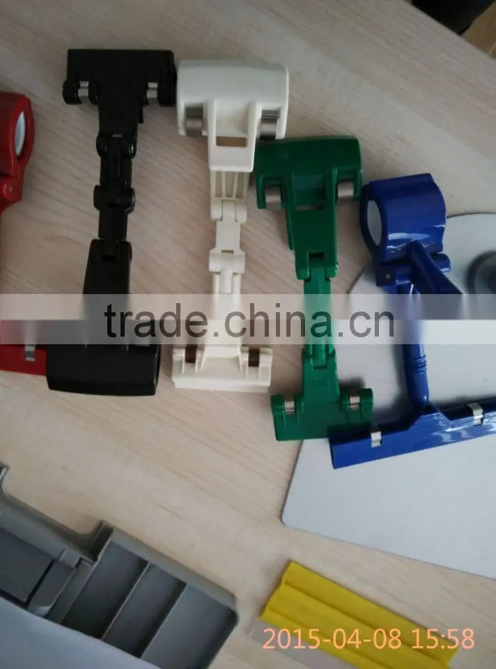 Desktop sign holder display clips
