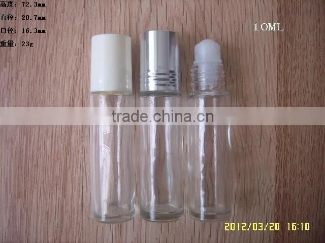 10ml Glossy Glass Perfume Roll on Bottle Wholesale