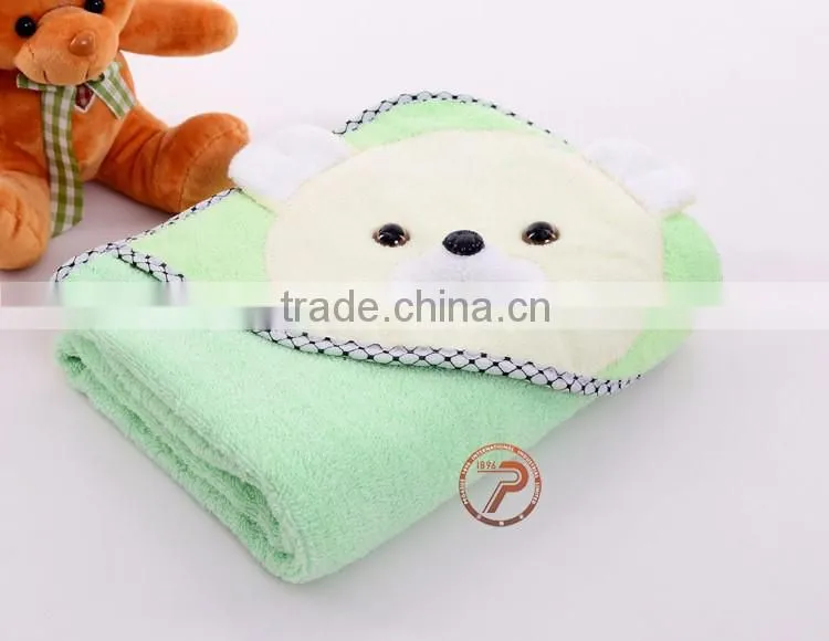 100% Organic Cotton Cartton Hooded Towel Baby