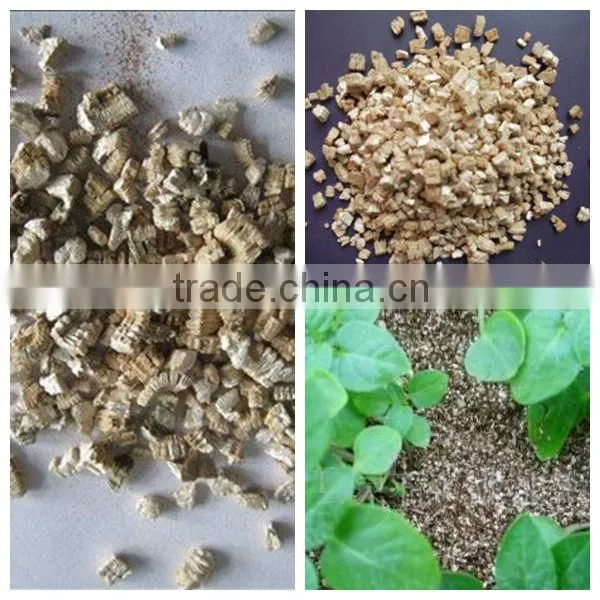 golden expanded Vermiculite flake