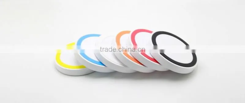 Colorful wireless mobile phone battery charger 2014