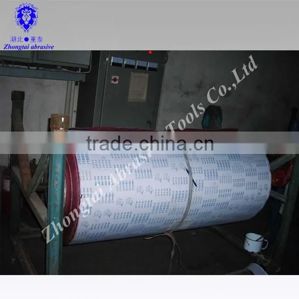 Jumbo roll Aluminum Oxide abrasive cloth roll