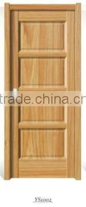 pvc solid wood frame style door