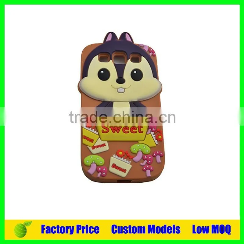 Hello kitty design cheap Silicone 3d phone case cover for Iphone 6 4.7 phone back cover