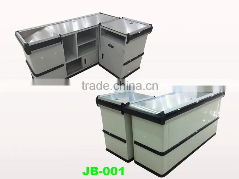 Supermarket Equipment Checkout Counter for Sale JB-004