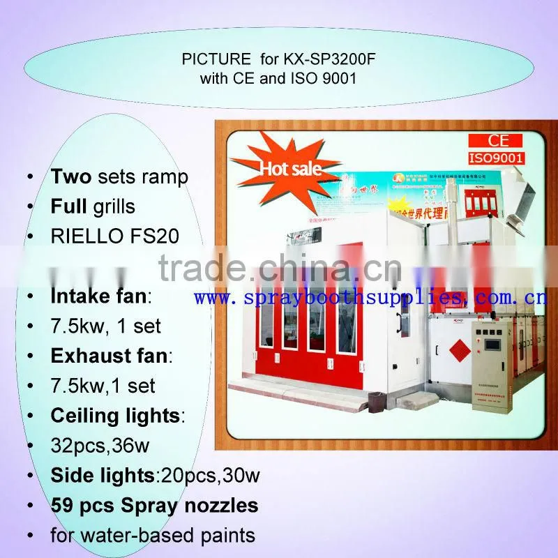 KX-5600B water spray booth