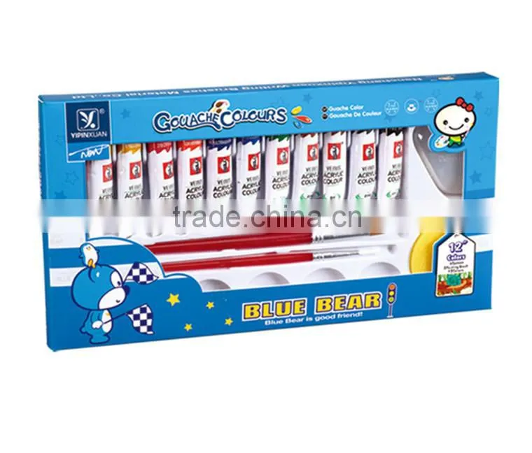 12 Colours 6ml Oil Paint Set Suitable For Students,Canvas Oil Painting