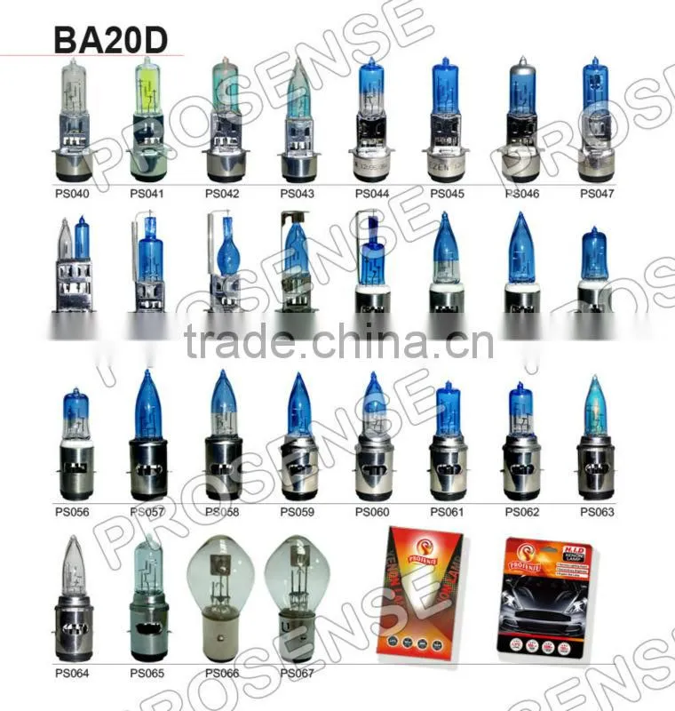 super white 12v 35/35w motorcycle bulb for AX100