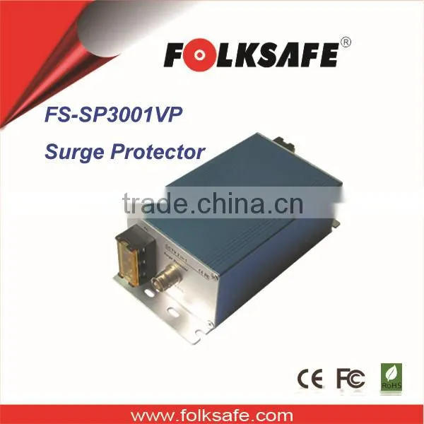 Video Power Surge Protector(12V/24V) used for CCTV, Video Power Surge Arrestor Folksafe FS-SP3001VP