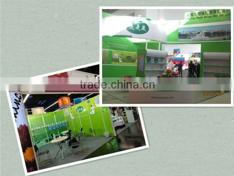 High adsorption, non-clumping silica gel crystal cat litter sand
