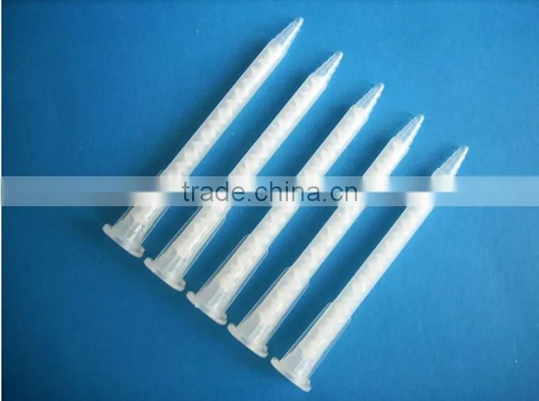 Top seller dispensing static mixer/mixing pom tube/mixer tips
