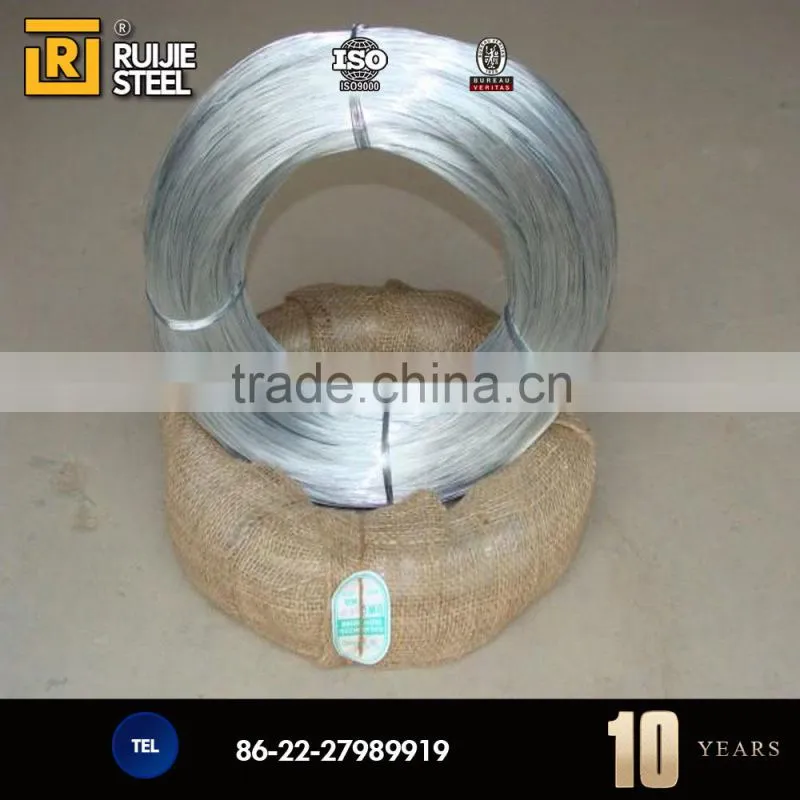 hot dipped galvanized wire for vineyard/green house