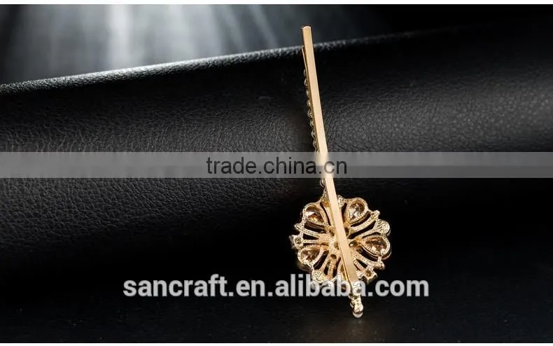 Two colors fine decorative fine hair claws