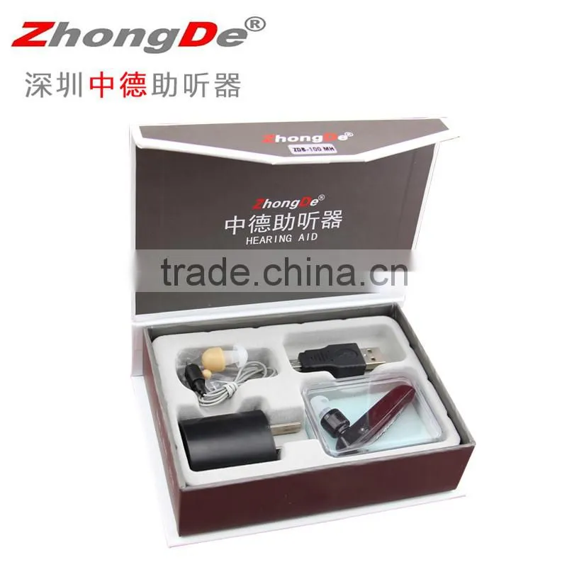 Wholesale ecig made-in-china hearing aid, rechargeable hearing aid with bluetooth