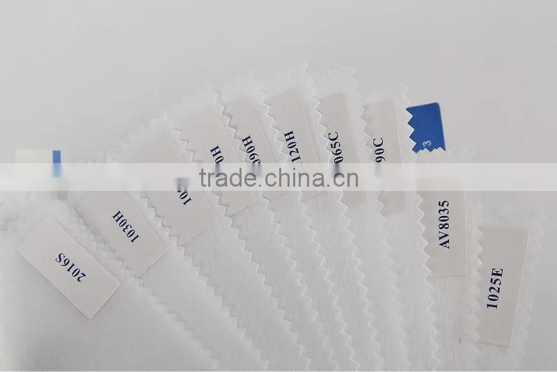 2015 hot item non-woven double dot fusible interlining for garment
