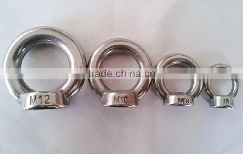 China Galvanized Carbon Steel Lifting eye nuts