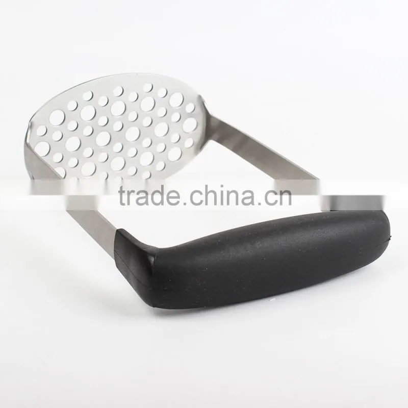 Heavy Duty Stainless Steel Potato Masher Smooth Potato Masher