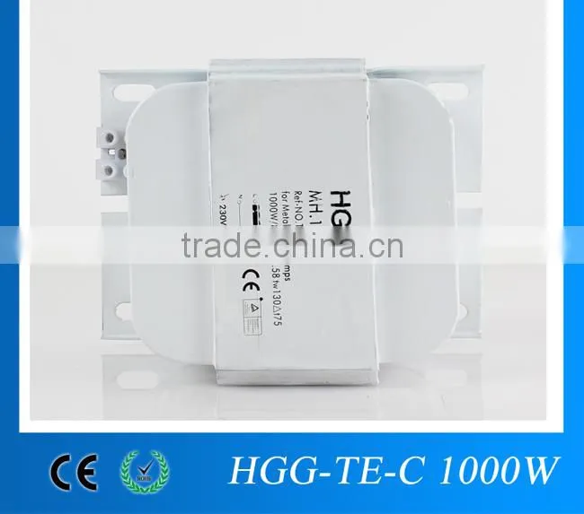 100% copper 1000w metal halide electro magnetic choke