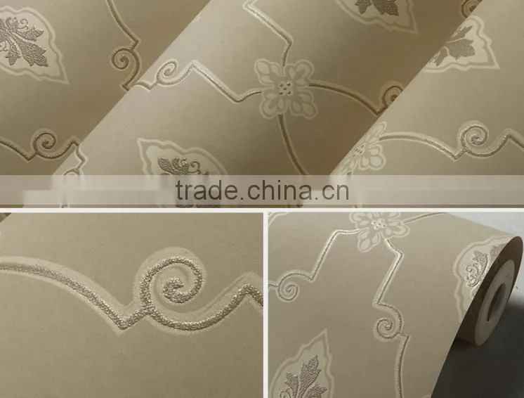 interior design decoration gorgeous high relief wallpaper