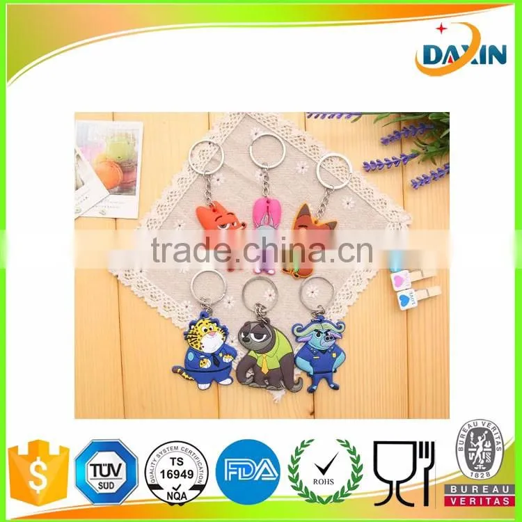 Wholesale cheap price /convenient silicone key chain