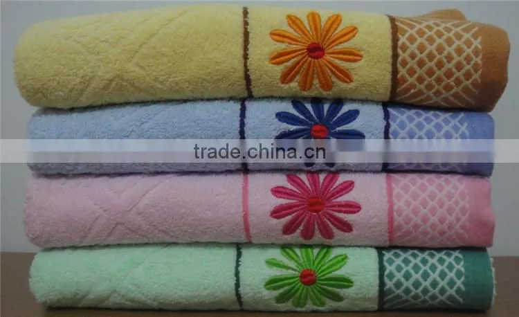 Design your own embroidery bath towel towels STY-825