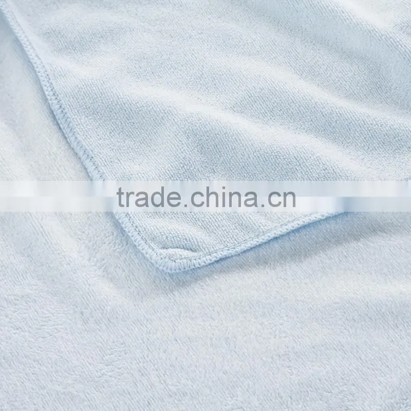 Super absorbent quick dry luxury wholesale square pattern bath/face towel