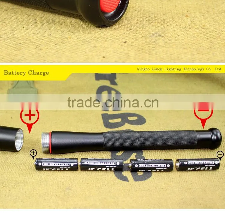 Safety Led Flashlight Rechargeable