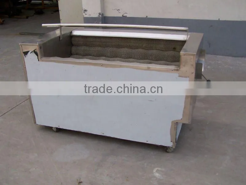rhizome washing and peeling machine