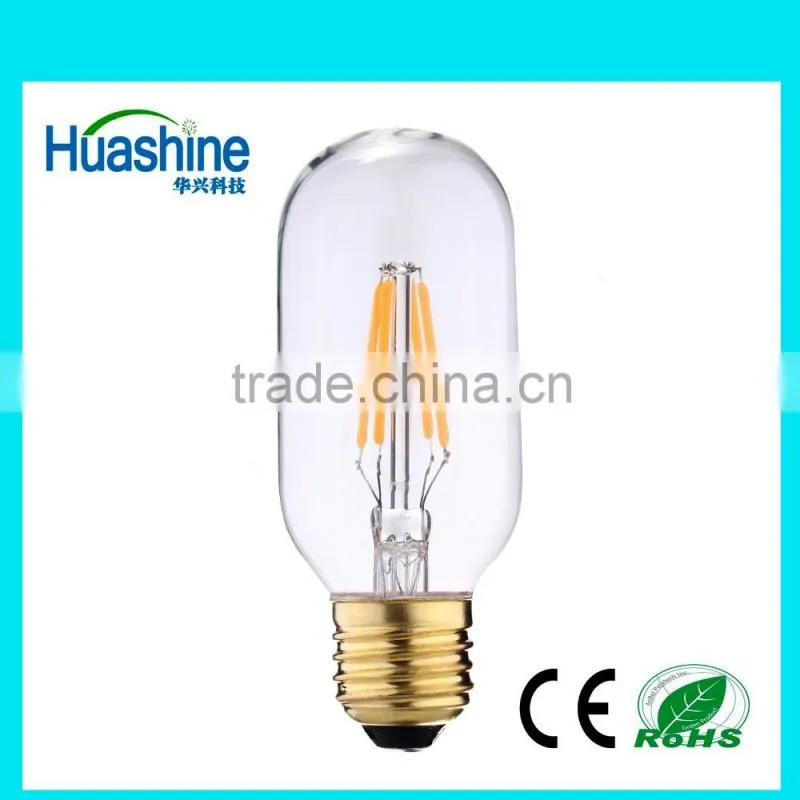 2016 high lumen G45 E27 filament G45-2 2W led dimmbar e27 lighting led led filament bulb
