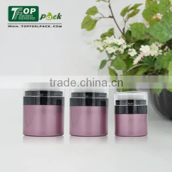 PJ10 airless cream jar acrylic 15g black cosmetic jars 30ml