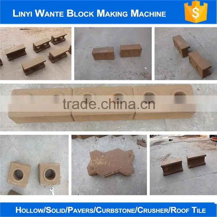 WT2-10 Fully automatic Brazil tijolos eco maquinas brick machine