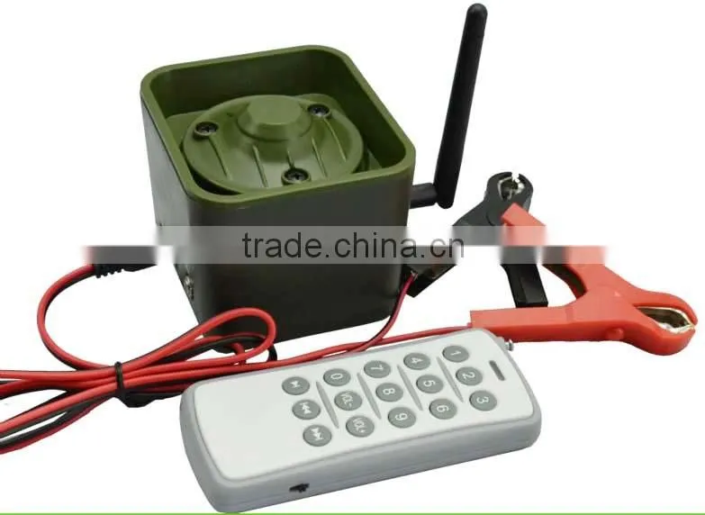 Waterproof electronic decoy, electronic decoy bird caller, electronic decoy mp3 with quite clear song audio output