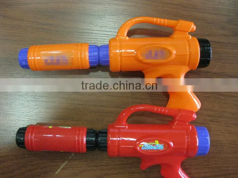 Plastic Water Gun With Beverage bottle