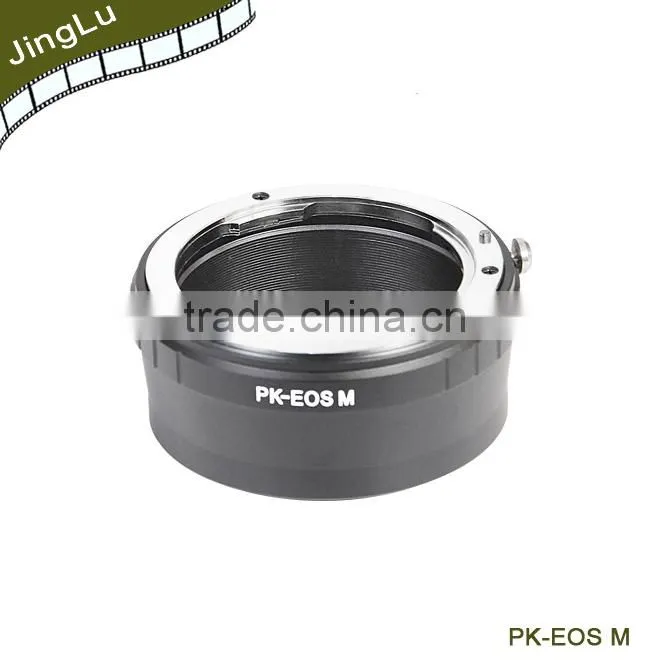 Lens Adapter Ring For Pentax PK Mount Lens to EOS(M) Mount Camera (Factory supplier)