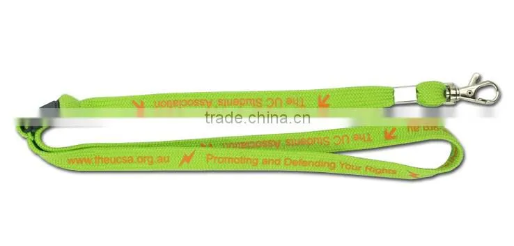 Flat tube cheap 2/5'' lanyard