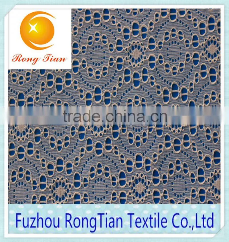 High quality cheap lace transparent gauze fabric for underwear