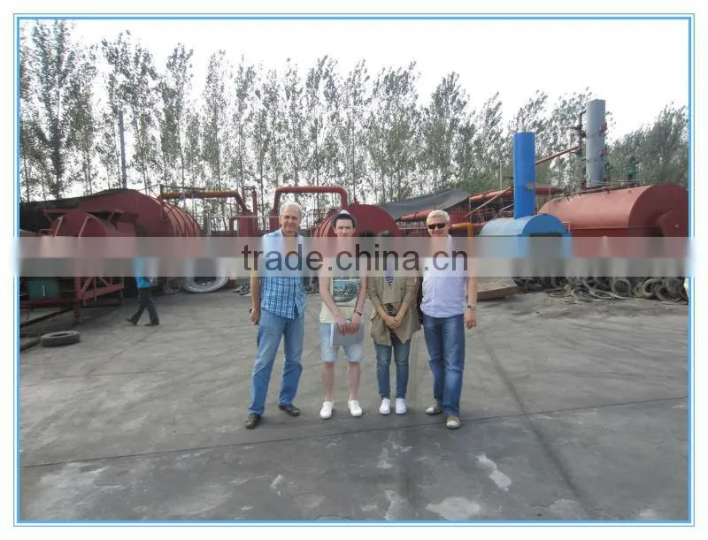 1500USD daily profit waste tires oil refining equipment