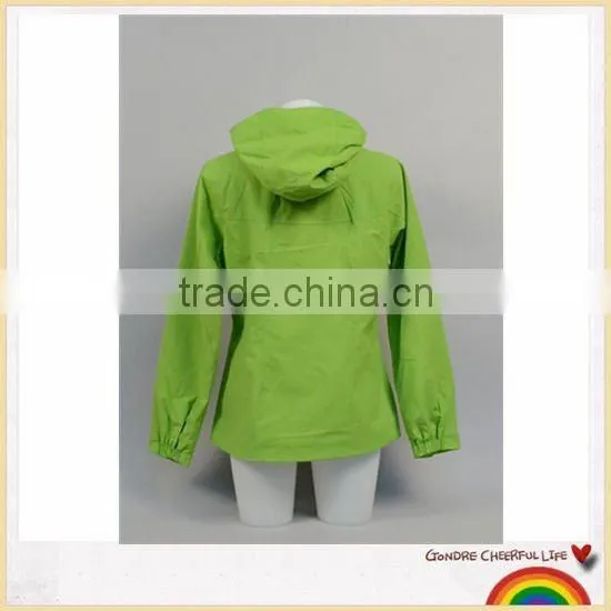 Outdoor waterproof nylon windbreaker jacket