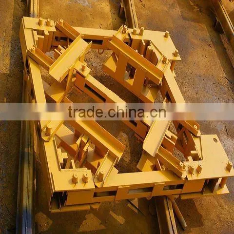 tower crane tie collar, anchoring frame