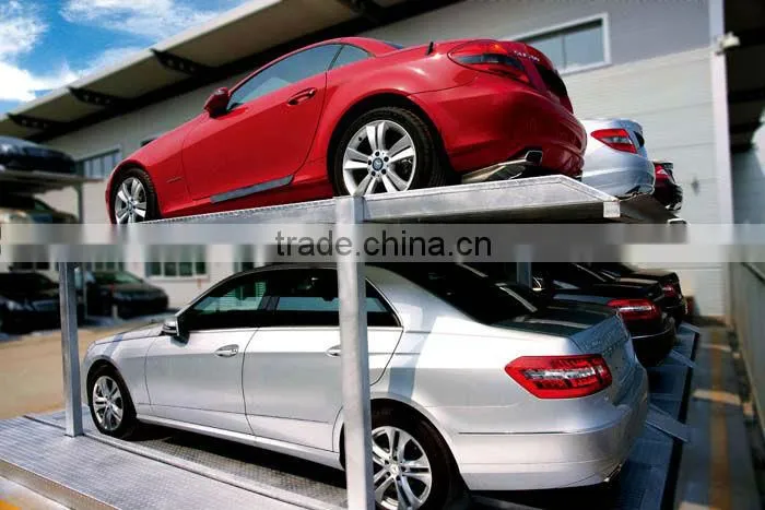underground steel structure car parking garage