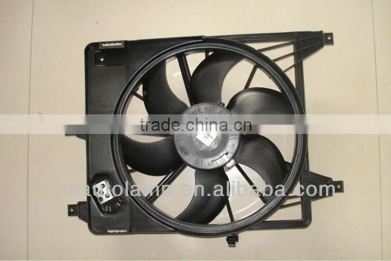 Renault logan fan shroud assembly, fan assembly for renault logan