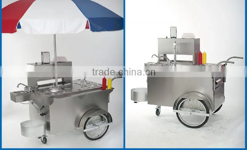 HD-80 CE ISO UL EEC food scooter food vending scooter pushed food scooter