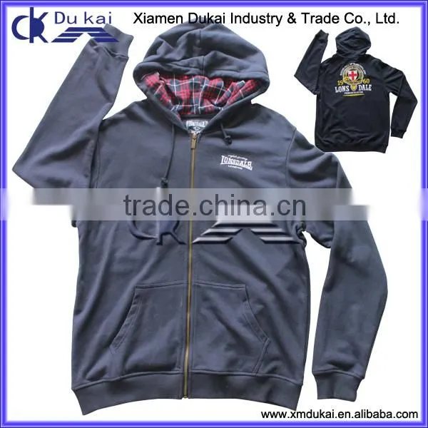 Men's zip up hoodies sweatshirt