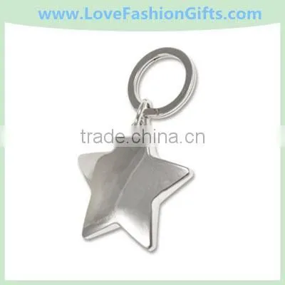 Custom Personalized Star Metal Keychains