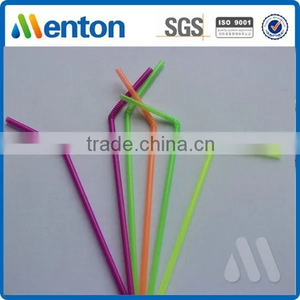 top grade colorful disposable plastic flavored straw