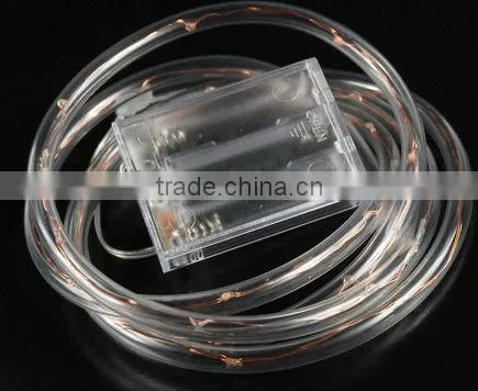 Colorful Holiday Submersible LED Flexible Tube Lights / LED Battery Fairy Lights