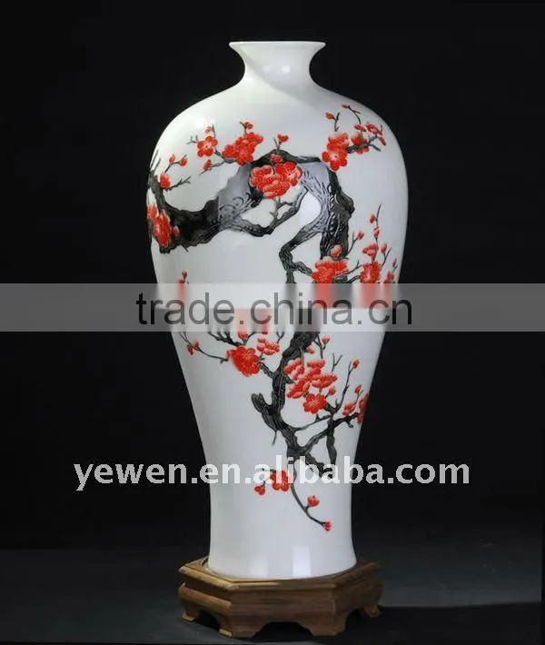ceramic flower vase