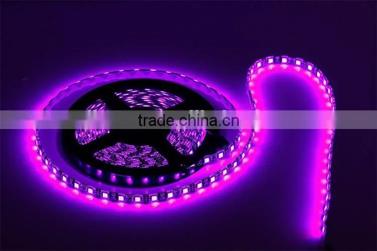 12v 300 smd wireless 5050 led strip rgb light sanan rechargeable flexible led strip curtain xxxvideo light with controller